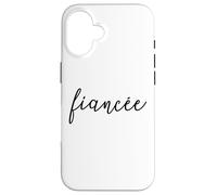 Fiancée Fiancée Fiancée pour Elle Femme Couple fiancé Coque pour iPhone 16