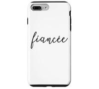 Fiancée Fiancée Fiancée pour Elle Femme Couple fiancé Coque pour iPhone 7 Plus/8 Plus