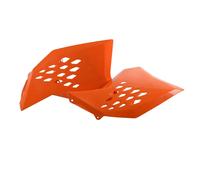 FIANCHETTI COPRI RADIATEUR ARANCIONE Pour KTM 400 EXC 4T 2009-2011