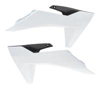 Fianchetti De Radiateur Blanc/Noir ACERBIS Pour KTM 50 SX 2024-2026
