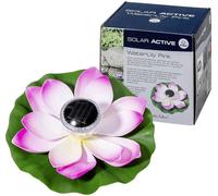FIAP 3206-1 SOLAR ACTIVE WaterLily Pink Lampe décorative solaire LED LED intégrée rose