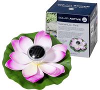 FIAP 3206-1 SOLAR ACTIVE WaterLily Pink Lampe décorative solaire LED LED intégrée rose