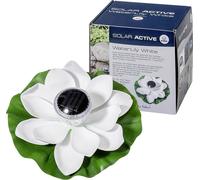 FIAP 3206 SOLAR ACTIVE WaterLily White Lampe décorative solaire LED LED intégrée blanc