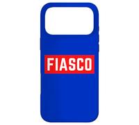 Fiasco Funny Sarcastique Minimaliste Adolescent College Humour Adulte Coque pour iPhone 17 Pro Max