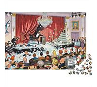 Fiasco soirée de Gala Puzzle en Bois Imperméable DIY Puzzles De 1000 Pièces pour Adultes Défi Et Casse-tête De Décoration pour La Maison