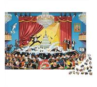 Fiasco soirée de Gala Puzzle en Bois Imperméable Puzzles De 1000 Pièces pour Adultes Défi Et Casse-tête Jeux Éducatifs