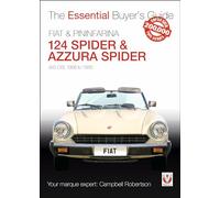Fiat 124 Spider & Pininfarina Azzura Spider: (AS-DS) 1966 to 1985