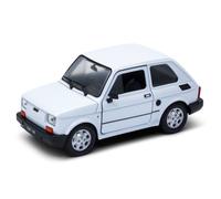 Fiat 126 Blanc 1/24 Welly