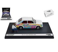 Fiat 127 1A Série 1971 Voiture De L'Année 1972 1:43 Modèle BRUMM