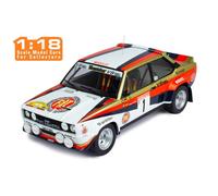 IXO 1/18 FIAT 131 ABARTH 1 RALLY HUNSRUCK 1980 MODÈLE STATIQUE DIECAST