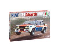 Fiat 131 Abarth 1977 San Remo Rally Winner 1:24 Plastique Model Kit Italeri