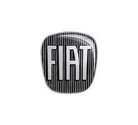 Fiat 14186C Autocollant 3D Remplacement Logo pour 500X, Arrière, Noir