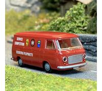Fiat 238, "Scuderia Filipinetti", service compétition, rouge - Brekina 34466 - 1