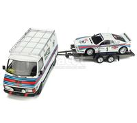 Fiat 242 Assistance/ Lancia 037 Rally Monte-Carlo 1983 - Ottomobile 1/18