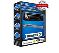 Fiat 500 DEH-S320BT Voiture Stéréo, USB CD MP3 Entrée Aux Bluetooth Kit