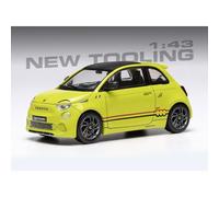 Fiat 500 e Abarth Jaune 2024 1/43 IXO