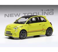 Fiat 500 e Abarth Jaune 2024 1/43 IXO