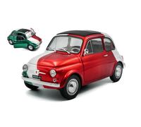 Fiat 500 Hommage Livery Italienne 1965 Rouge / Vert / Blanc 1:18 Modèle 1801409