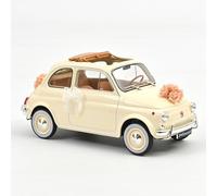 187780 Fiat 500 L Ivory Wedding Gift Norev 1:18