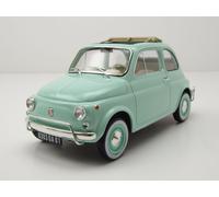Fiat 500 L 1968 Bleu Clair Norev 1:18 Modèle Réduit Die-Cast avec OVP