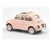 FIAT 500 L 1968 Rose Cadeau De Naissance Voiture de Collection NOREV 1/18