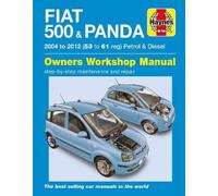Fiat 500 & Panda (04 - 12) Haynes Repair Manual by Haynes Publishing [Paperback]