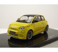 2024 Fiat 500e Abarth Jaune 1:43 IXO Models MOC346.22
