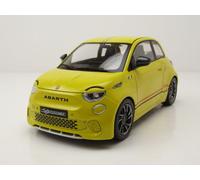Fiat 500E Abarth 2024 Jaune Modèle Réduit 1:18 MCG