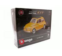 Bburago Fiat 500F (1965) Metal Kit Die Cast à l'échelle 1:24 43 Partie