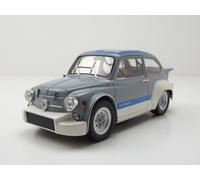 WhiteBox Voiture miniature Fiat Abarth 1000 Gr.2 1970 Gris/Bleu 1:24