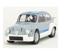 WhiteBox Voiture miniature Fiat Abarth 1000 Gr.2 1970 Gris/Bleu 1:24