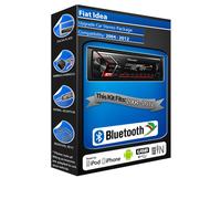Fiat Idée Voiture Radio Pioneer MVH-S320BT Stéréo Kit Main Libre Bluetooth, USB