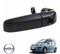 FIAT Panda 169 2003-2011 Poignée de porte extérieure gauche noire