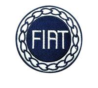 FIAT Sports Racing Vintage Écusson Patch en fer brodé sur accessoire