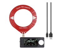 Fiauli Récepteur Portable LSB USB AM FM Radio avec écran IPS de 1,9 Pouce LSB/USB All Band Pocket Mini Conception compacte compacte à Batterie H