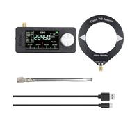 Fiauli Récepteur Portable LSB USB AM FM Radio avec écran IPS de 1,9 Pouce LSB/USB All Band Pocket Mini Conception compacte compacte à Batterie M