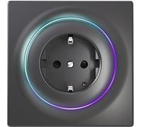FIBARO - Prise murale intelligente Z-Wave+ Fibaro Walli Outlet type F (Schuko) Anthracite