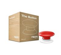 FIBARO The Button Red/Contrôleur de Scènes Z-Wave +, Rouge, FGPB-101-3