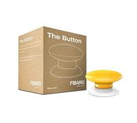 FIBARO The Button Yellow/Contrôleur de Scènes Z-Wave +, Jaune, FGPB-101-4