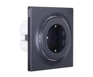 FIBARO Walli FGWSONF-011-8 Outlet N F Prise encastrable type F Anthracite