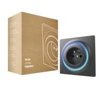 FIBARO Walli Outlet E / Z-Wave Plus FGWOE-011-8 Prise intelligente type E Anthracite