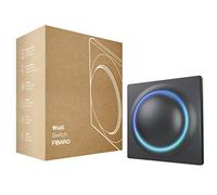 FIBARO Walli Switch / Z-Wave Plus FGWDSEU-221-8 Interrupteur relais encastrable sans fil avec déclencheur marche/arrêt Anthracite