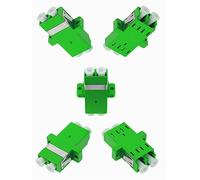 FIBAsource Lot de 5 coupleurs duplex LC/APC - Connecteur adaptateur LC vers LC pour FTTH, panneaux de brassage et extension réseau