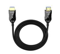 FIBBR 8K HDMI 2.1 Câble Optique 1M, 48Gbps Ultra Rapide HDMI Câble Actif AOC, 8K@60Hz 4K@120Hz/144hz eARC HDCP 2.2 et 2.3 Dynamic HDR Dolby Sound pour Home Cinéma, Amateurs de Jeux, Vidéo HD