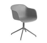 Fiber Chair - Chaise Pivotante frame grey