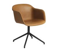 Fiber Chair - Chaise rembourrée, pivotant WxHxD 54.5x76.5x55cm