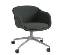 Fiber Conference Armchair Swivel Base chaise rembourrée Muuto - 5713290254149