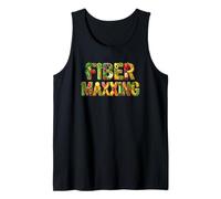 Fiber Maxxing Healthy Food Fruit Veggie Funny Fiber Maxxing Débardeur
