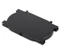 Fiber optic cassette for 36 splices, holder for heat shrink sleeves SP-O61, black