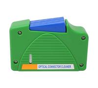 Fiber Optic Cleaning Box, Optical Fiber Connector Cleaner, High Efficiency ABS Portable Optic Clean Box for SC FC ST LC Connectors with 550+ Cleaning Times